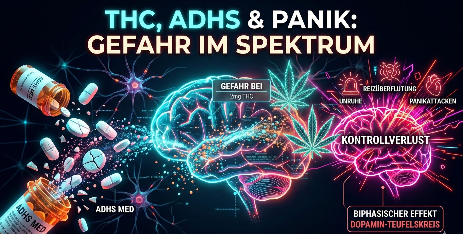 THC und Angststörungen bei ADHS und mehr