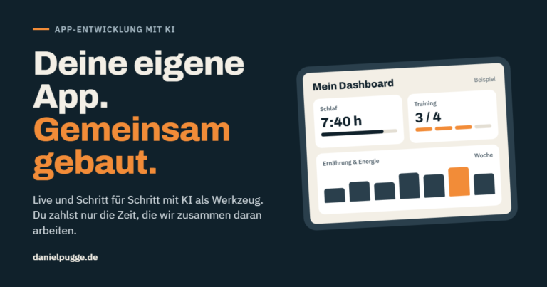 Deine eigene App – gemeinsam entwickelt
