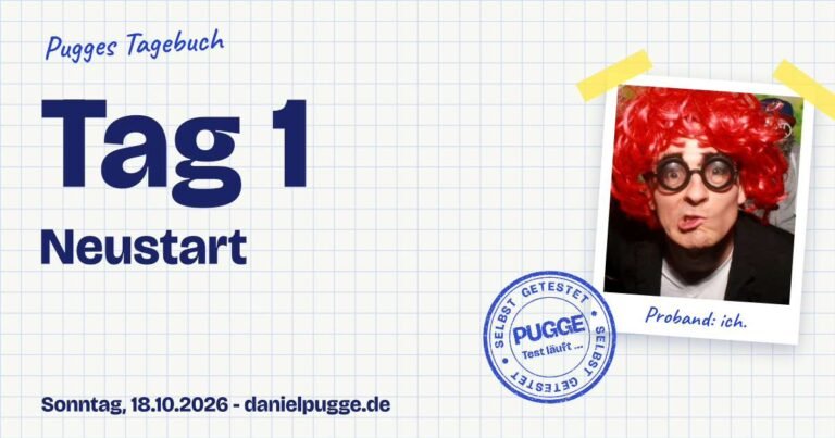 Tag 1: Ab heute schreibe ich jeden Tag